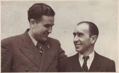 Sima Begović i Vasil Hadžimanović (levo)