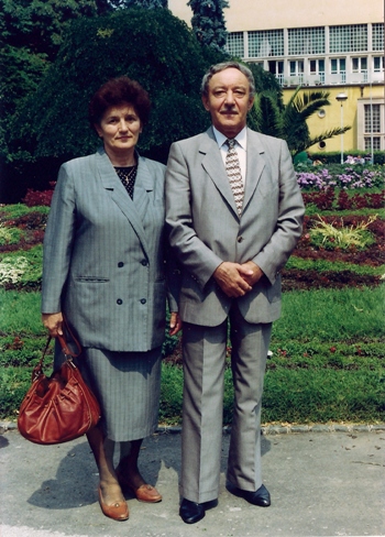 Dr Jovan sa suprugom Milenom