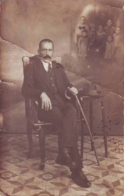 Aleksandar Jovanović, deda Leka, abadžija /krojač narodnog odela/