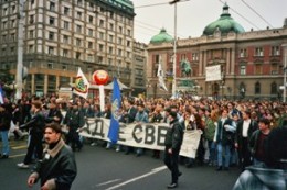 Studenti su ozbiljno uzdrmali režim Slobodana Miloševića
