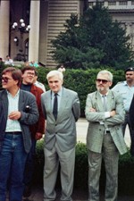 Profesor Nikola Milošević u sredini