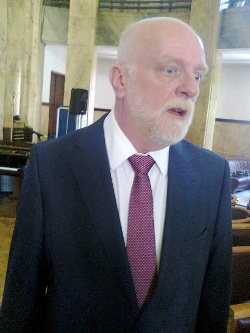 Vlado Đukanović lingvista. Snimak u Radio Beogradu, april 2017.