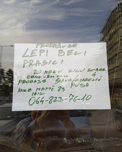 Zašto da ne? Objava sa izloga u IRIGU.