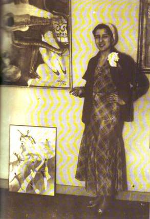 Milena u Galeriji Žen Erop, 16. april 1932.