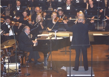 Bora Roković i Bubiša sa Simfonijskim orkestrom RTS, Beograd, oktobar 2003.